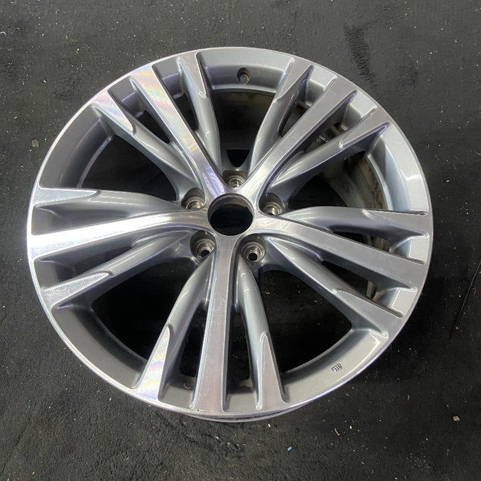 19" INFINITI Q50 18-19 19x8.5 alloy 15 spoke alternating V spoke Original OEM Wheel Rim