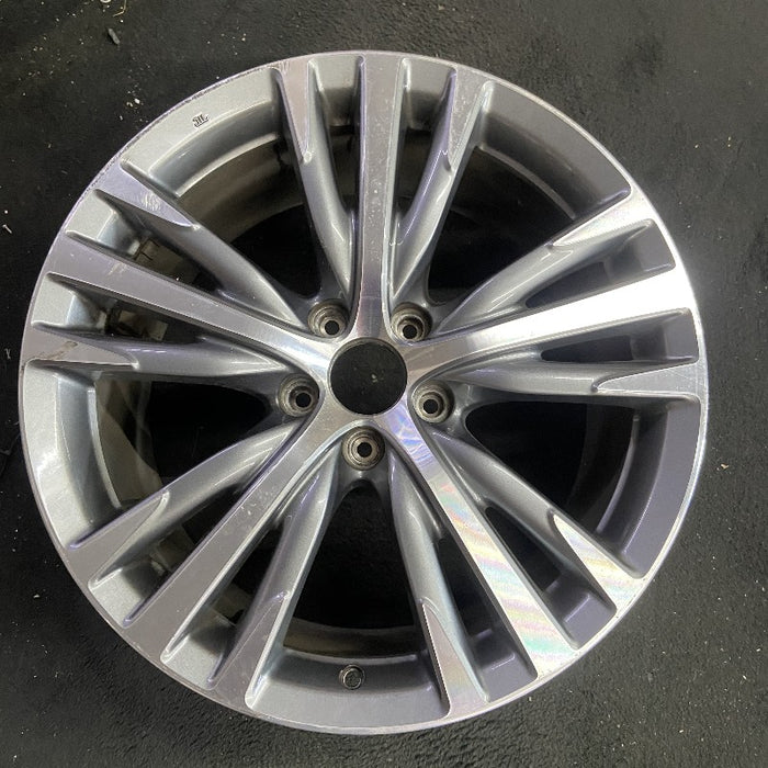 19" INFINITI Q50 18-19 19x8.5 alloy 15 spoke alternating V spoke Original OEM Wheel Rim