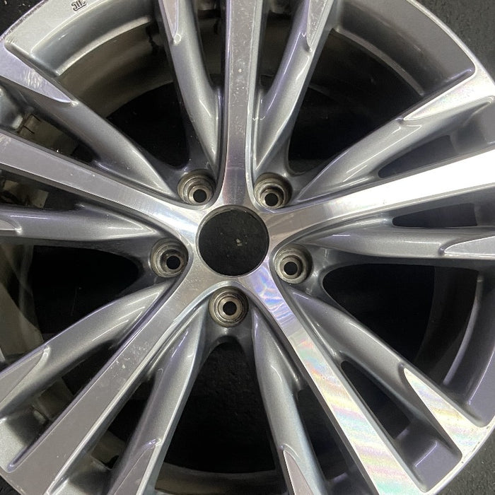 19" INFINITI Q50 18-19 19x8.5 alloy 15 spoke alternating V spoke Original OEM Wheel Rim