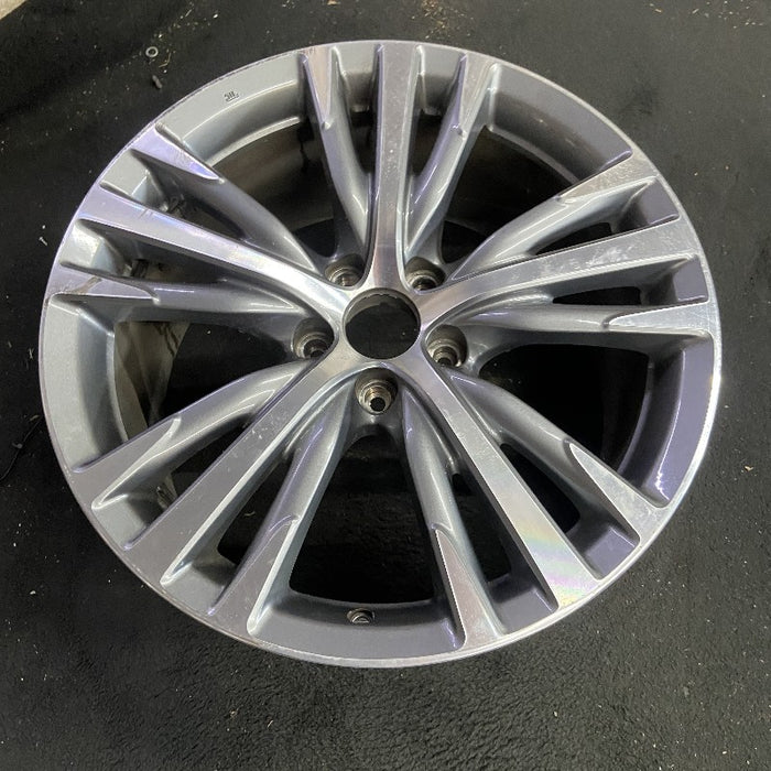 19" INFINITI Q50 18-19 19x8.5 alloy 15 spoke alternating V spoke Original OEM Wheel Rim