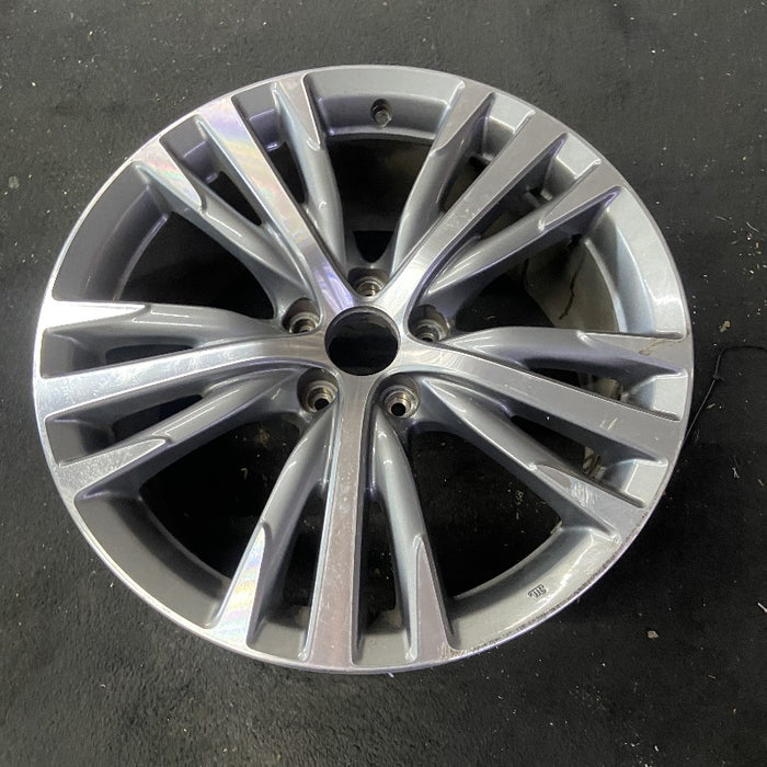 19" INFINITI Q50 18-19 19x8.5 alloy 15 spoke alternating V spoke Original OEM Wheel Rim