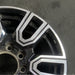 20" SIERRA 2500 PICKUP 20 20x8.5 12 spoke machined face accents black opt PYU - Close-Up Detail