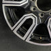 20" SIERRA 2500 PICKUP 20 20x8.5 12 spoke machined face accents black opt PYU - Additional View