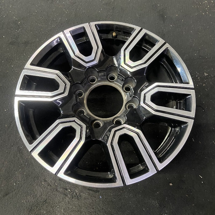 20" SIERRA 2500 PICKUP 20 20x8.5 12 spoke machined face accents black opt PYU - View 8
