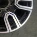 20" SIERRA 2500 PICKUP 20 20x8.5 12 spoke machined face accents black opt PYU - Back View