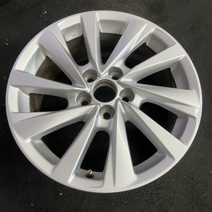 17" CAMRY 21-24 17x7.5 Original OEM Wheel Rim - Side Profile