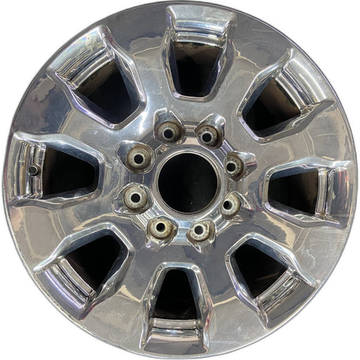 20" FORD F250SD PICKUP 17 20x8 , 8 spoke, chrome, 4" center cap, Original OEM - Front View