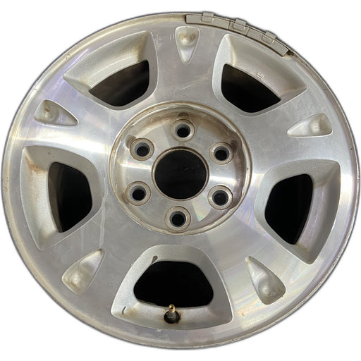17" AVALANCHE 1500 02-06 17x7.5" Original OEM Wheel Rim - Front View