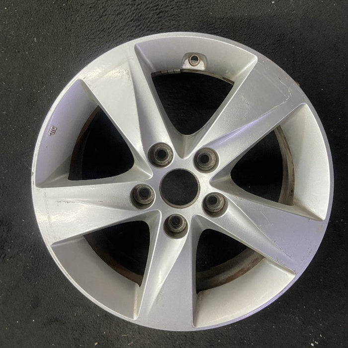 16" ELANTRA 11-12 Sdn 16x6.5 alloy w/o machined face; w/o Original OEM Wheel Rim