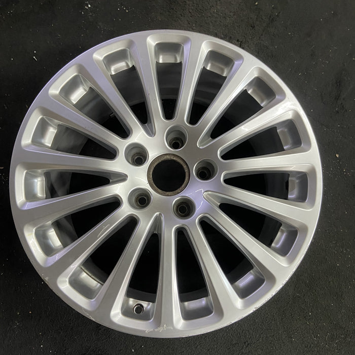 19" PORSCHE PANAMERA 14-16 , 19x10, 15 spoke Original OEM Wheel Rim - Angle View
