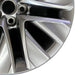 19" MIRAI 21-24 19x8 5 V spoke silver Original OEM Wheel Rim - Close-Up Detail