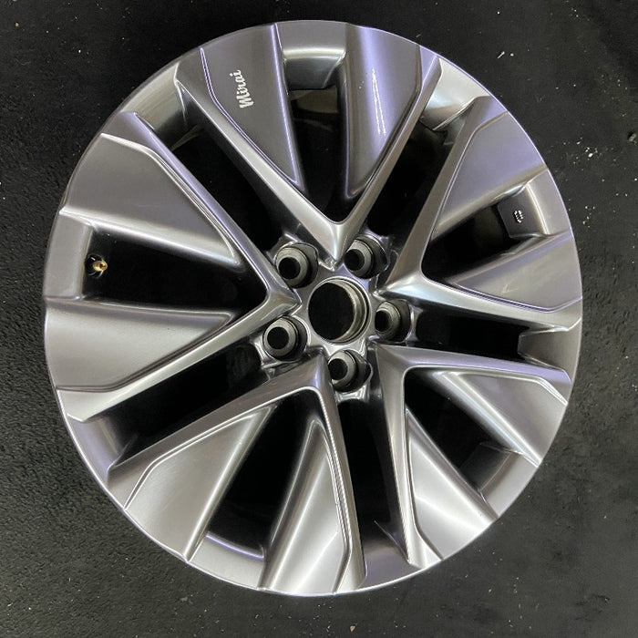 19" MIRAI 21-24 19x8 5 V spoke silver Original OEM Wheel Rim - View 7