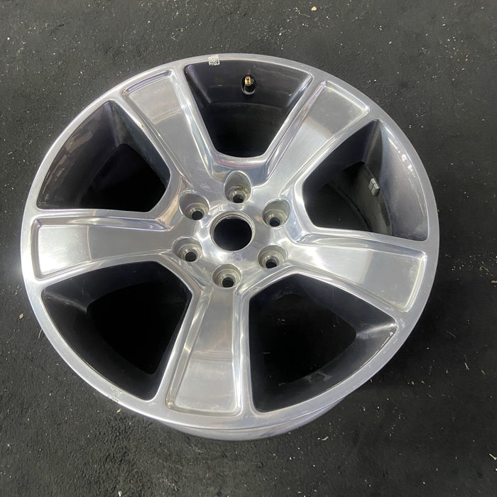 20" DODGE 1500 PICKUP 19-21 , 20x9, , 5 spoke, opt WRF Original OEM Wheel Rim - Close-Up Detail
