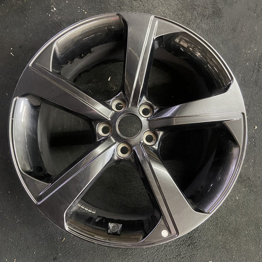 19" G70 20 19x8.5 , 5 spoke, ID 52910G9280 Original OEM Wheel Rim - Angle View