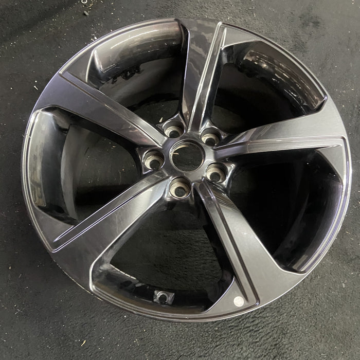 19" G70 20 19x8.5 , 5 spoke, ID 52910G9280 Original OEM Wheel Rim - Side Profile