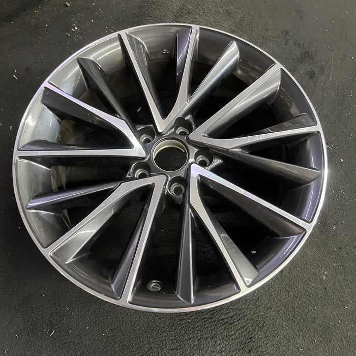 18" NX250 22-25 18x7.5 Original OEM Wheel Rim - Side Profile