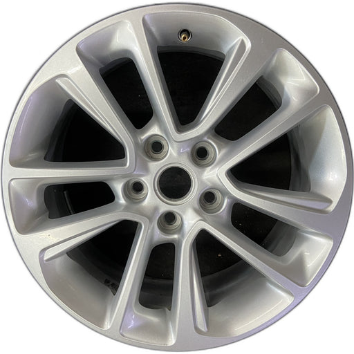 17" TRAILBLAZER 24-25 17x7.5, silver Original OEM Wheel Rim - Front View