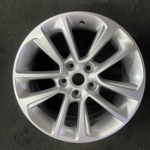 17" TRAILBLAZER 24-25 17x7.5, silver Original OEM Wheel Rim - Angle View