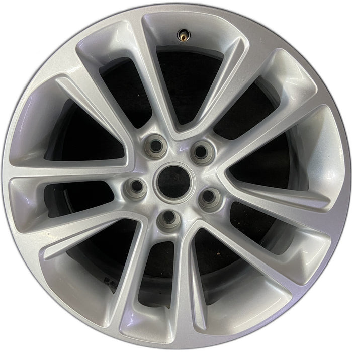 17" TRAILBLAZER 24-25 17x7.5, silver Original OEM Wheel Rim - Front View