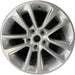 17" TRAILBLAZER 24-25 17x7.5, silver Original OEM Wheel Rim - Front View