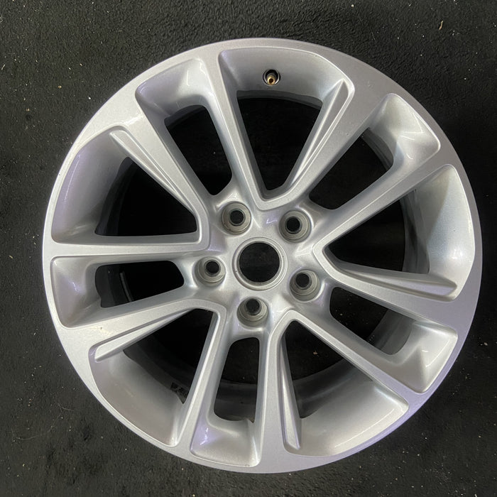 17" TRAILBLAZER 24-25 17x7.5, silver Original OEM Wheel Rim - Angle View
