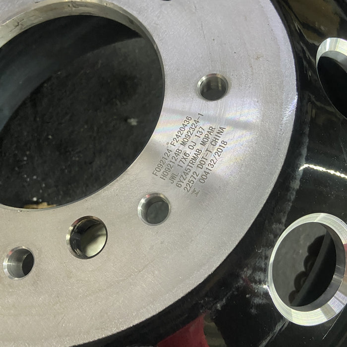 17" DODGE 3500 PICKUP 20-21 Pickup, DRW, , aluminum, rear, machined Original OEM Wheel Rim