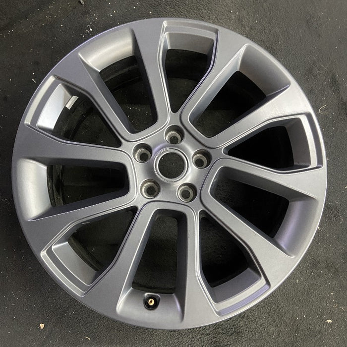 21" RANGE ROVER SPORT 23-24 21x8.5 alloy 5 V spoke dark gray Original OEM Wheel Rim