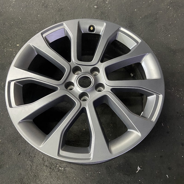 21" RANGE ROVER SPORT 23-24 21x8.5 alloy 5 V spoke dark gray Original OEM Wheel Rim
