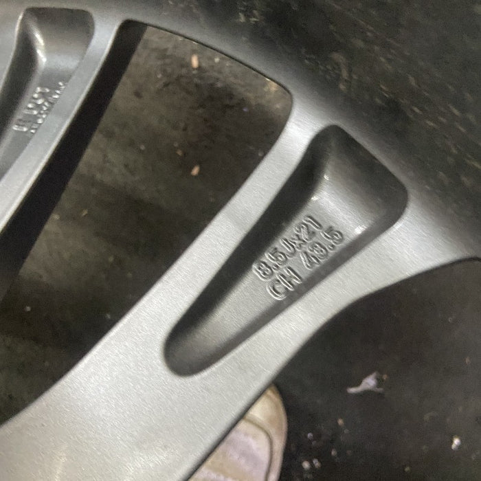 21" RANGE ROVER SPORT 23-24 21x8.5 alloy 5 V spoke dark gray Original OEM Wheel Rim