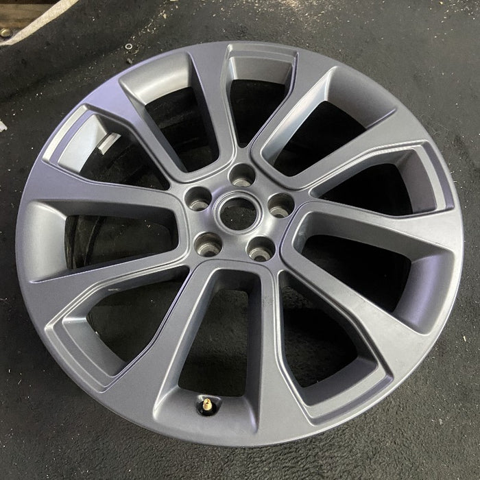21" RANGE ROVER SPORT 23-24 21x8.5 alloy 5 V spoke dark gray Original OEM Wheel Rim