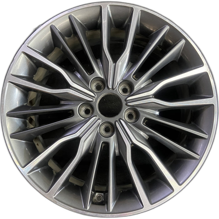 18" ELANTRA 17 18x7.5 , Original OEM Wheel Rim - Front View