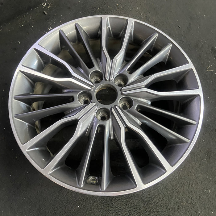 18" ELANTRA 17 18x7.5 , Original OEM Wheel Rim - Side Profile
