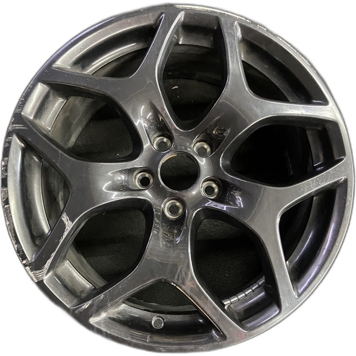 18" GIULIA 19 18x8, 5 spoke, Y spoke design Original OEM Wheel Rim - Front View