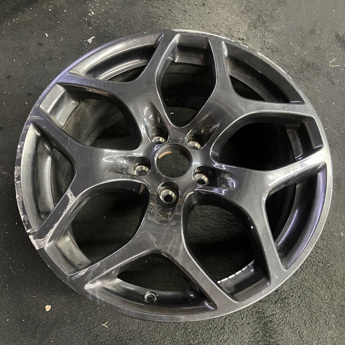 18" GIULIA 19 18x8, 5 spoke, Y spoke design Original OEM Wheel Rim - Side Profile