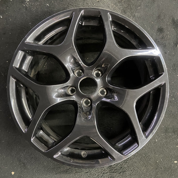 18" GIULIA 19 18x8, 5 spoke, Y spoke design Original OEM Wheel Rim - Angle View