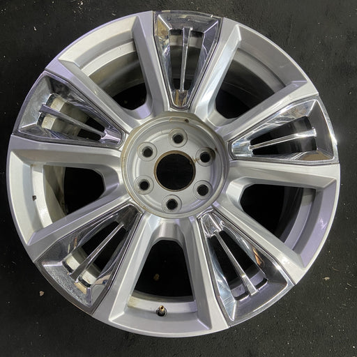 22" SIERRA 1500 PICKUP 23 22x9, raised spoke, 10 spoke, opt RPT Original OEM - Angle View