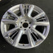 22" SIERRA 1500 PICKUP 23 22x9, raised spoke, 10 spoke, opt RPT Original OEM - Side Profile