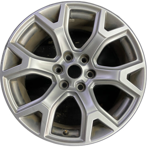 20" WAGONEER 22 20x9 6 spoke Y spoke silver Original OEM Wheel Rim - Front View