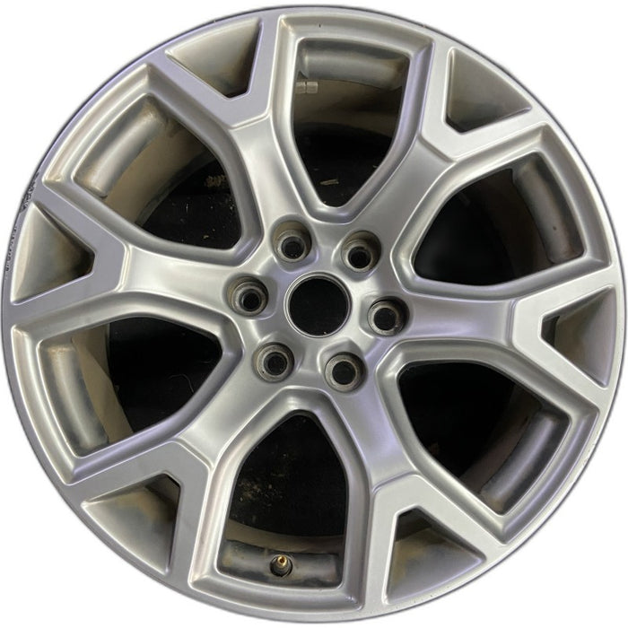20" WAGONEER 22 20x9 6 spoke Y spoke silver Original OEM Wheel Rim - Front View
