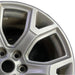 20" WAGONEER 22 20x9 6 spoke Y spoke silver Original OEM Wheel Rim - Side Profile