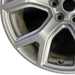 20" WAGONEER 22 20x9 6 spoke Y spoke silver Original OEM Wheel Rim - Back View