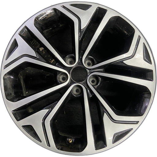 19" SANTA FE 19 19x7.5 , SWB Original OEM Wheel Rim - Front View
