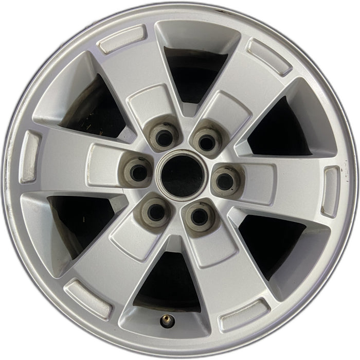 16" CANYON 15-17 16x7, aluminum Original OEM Wheel Rim - Front View