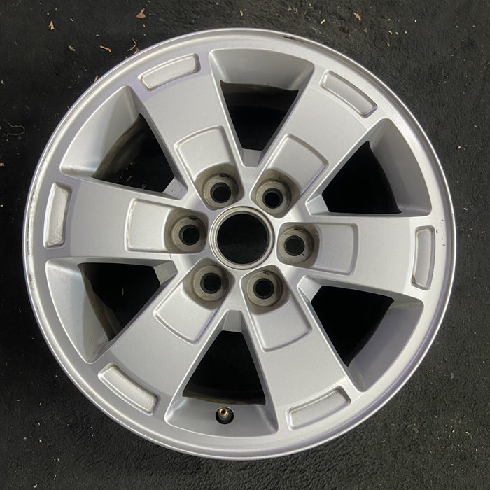 16" CANYON 15-17 16x7, aluminum Original OEM Wheel Rim - Angle View