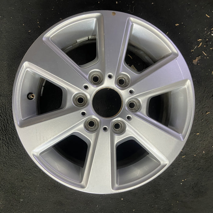 16" ESPRINTER 2500 24-25 16x6.5, aluminum Original OEM Wheel Rim - Angle View