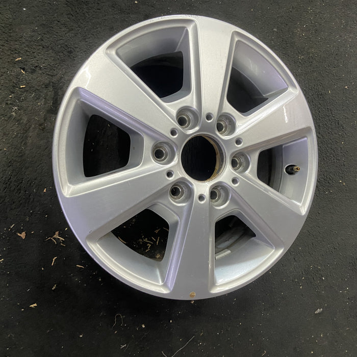 16" ESPRINTER 2500 24-25 16x6.5, aluminum Original OEM Wheel Rim - Close-Up Detail