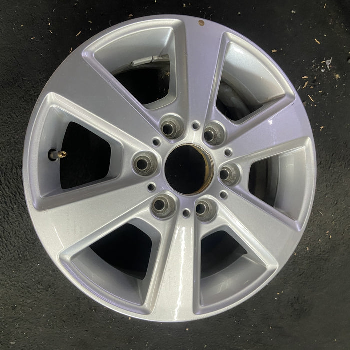 16" ESPRINTER 2500 24-25 16x6.5, aluminum Original OEM Wheel Rim - Side Profile