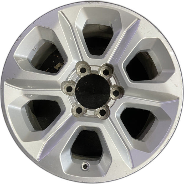 17" 4 RUNNER 14 17x7, alloy Original OEM Wheel Rim - Front View