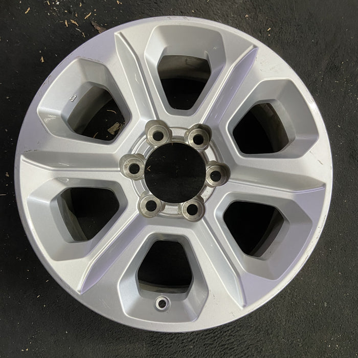 17" 4 RUNNER 14 17x7, alloy Original OEM Wheel Rim - Angle View