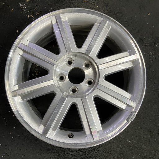 18" FIVE HUNDRED 05-06 18x7, Original OEM Wheel Rim - Angle View